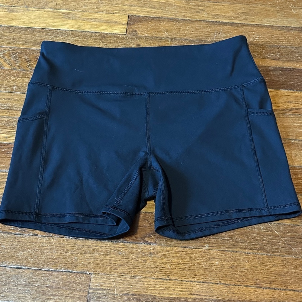 RBX Women's Black Bike Shorts, Large